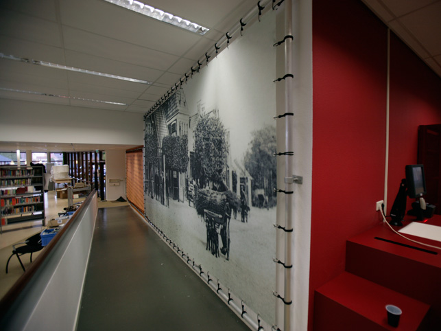 Bibliotheek Inrichting | Bibliotheek Decoratie | Bibliotheek Belettering | Bibliotheek Bewegwijzering